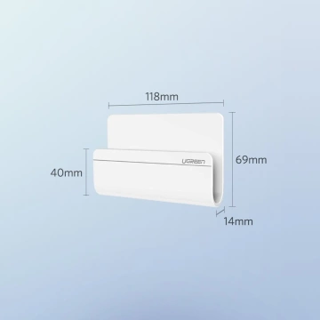 UGREEN Wandhalter Smartphone Ladeständer weiß (30394)