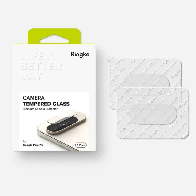 Osłona Aparatu Ringke Camera Protector 2-Pack Google Pixel 10 Clear