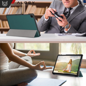 Чохол для Samsung Galaxy Tab A9 Plus 2023 11" X210/X215/X216 Tablet Cover Case Alogy Book Cover Green