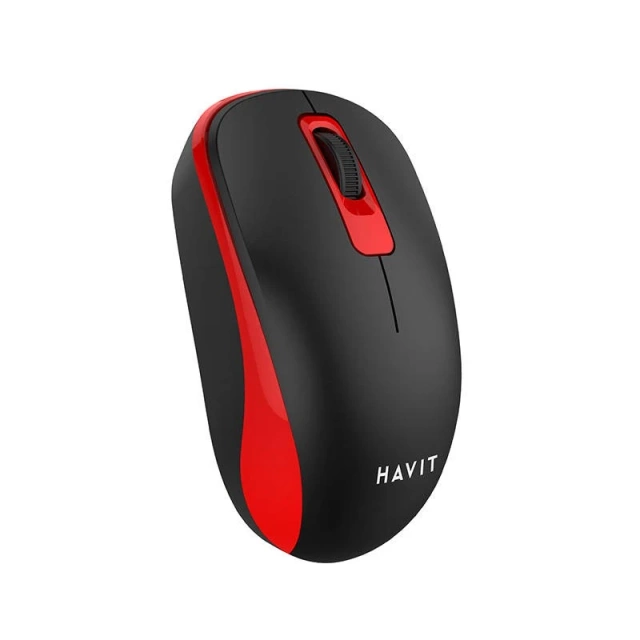 Havit MS626GT wireless universal mouse (black and red)