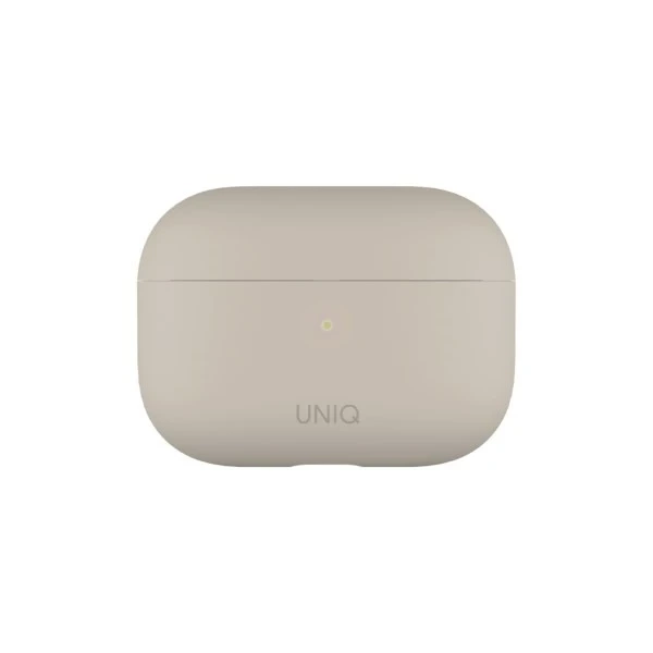 Schutzhülle für UNIQ Kopfhörer Lino Case für Apple AirPods Pro Silikon beige/beige elfenbein