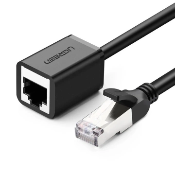 UGREEN Ethernet extension cable RJ45 Cat 6 FTP 1000 Mbps 2 m black (NW112 11281)