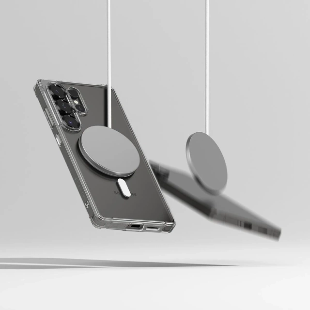 Etui für Samsung Galaxy S25 Ultra Clear Ringke Fusion Magnetic MagSafe
