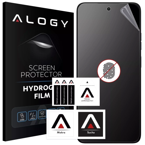 Folia "MATOWA" do Motorola Moto G35 5G Hydrożelowa Alogy HydroSkin Matte Pro™ na ekran do etui "BEZ ODCISKU PALCÓW"
