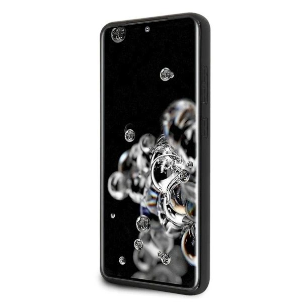 Pevné puzdro Ferrari pre Samsung Galaxy S20 Ultra black/black Carbon Heritage