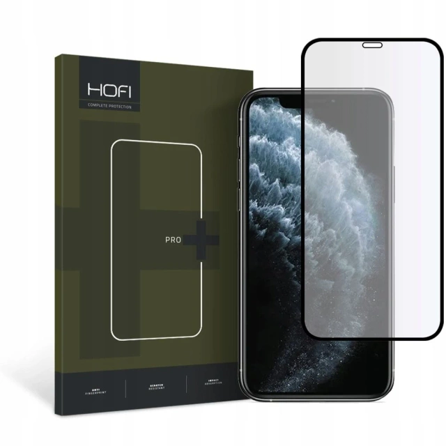Tempered glass Hofi glass pro iPhone X / Xs / 11 Pro black