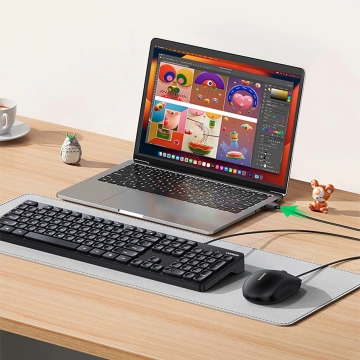 Ugreen KU004 90875 Wired Keyboard 1.5 m for Windows / MacOS - Black