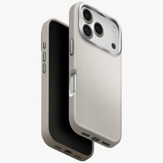 Etui Ochronne do iPhone 17 Pro UNIQ Lyden Magclick Clay Grey