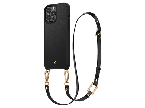 Spigen Cyrill Classic Charm Strap Case for Apple iPhone 13 Pro Max Black