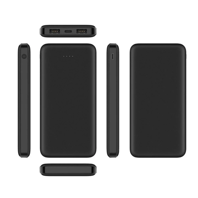 Powerbank Externer Akku (POWER BANK) VEGER A10 - 10.000 mAh schwarz (W1065)