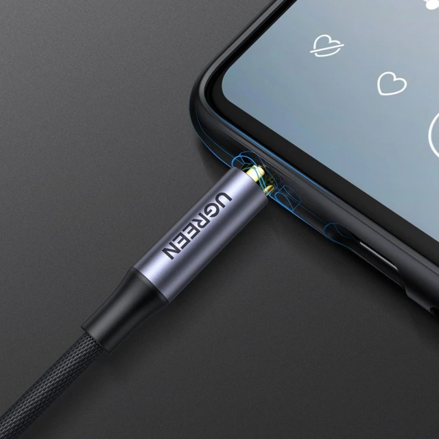 Кабель UGREEN кабель AUX mini jack 3.5mm - mini jack 3.5mm 2m black (AV183)