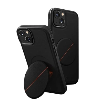 Pouzdro Uniq Novo na iPhone pro 14 Plus 6,7" černé/půlnoční černé