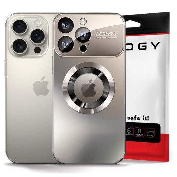 Puzdro Alogy MagSafe LuxeShield™ pre Apple iPhone 16 Pro Max s ochranou šošovky MagSafe Titanium