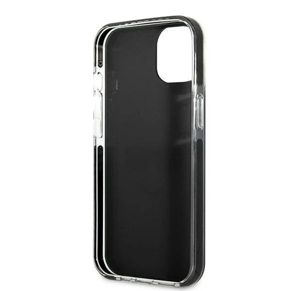 Protective phone case Karl Lagerfeld KLHCP13STPE2TK for Apple iPhone 13 Mini 5.4" hardcase black/black Karl