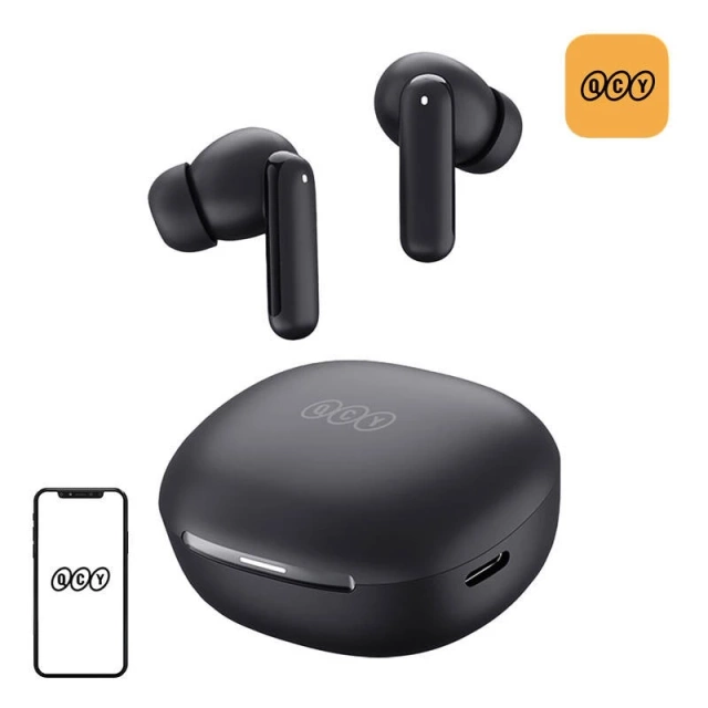 TWS QCY MeloBuds HT16 Earphones (Black)