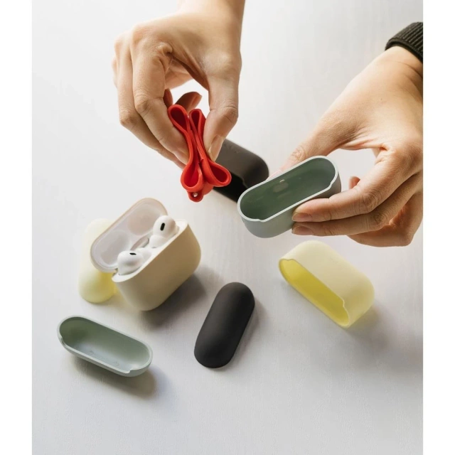 RINGKE СИЛІКОНОВИЙ APPLE AIRPODS PRO 1 / 2 SEAFOAM
