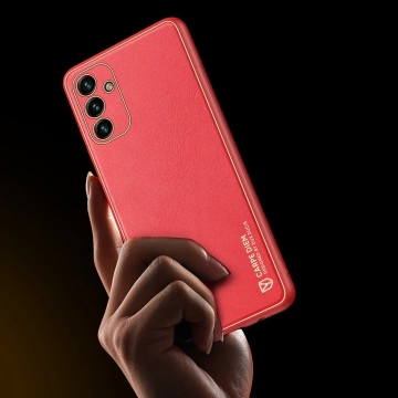 Елегантний чохол Dux Ducis Yolo з екологічної шкіри для Samsung Galaxy A13 5G червоний