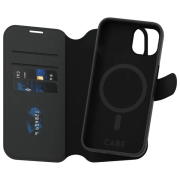 iPhone 14/13 CARE by PanzerGlass Tango Wallet 2in1 6.1" Black