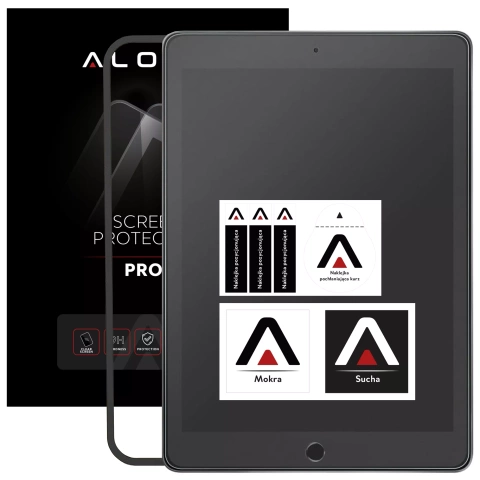 Tvrdené sklo pre Apple iPad 10.2 Gen. 7/8/9 Alogy Matte Paper-Image ochranné sklo s montážnym rámom