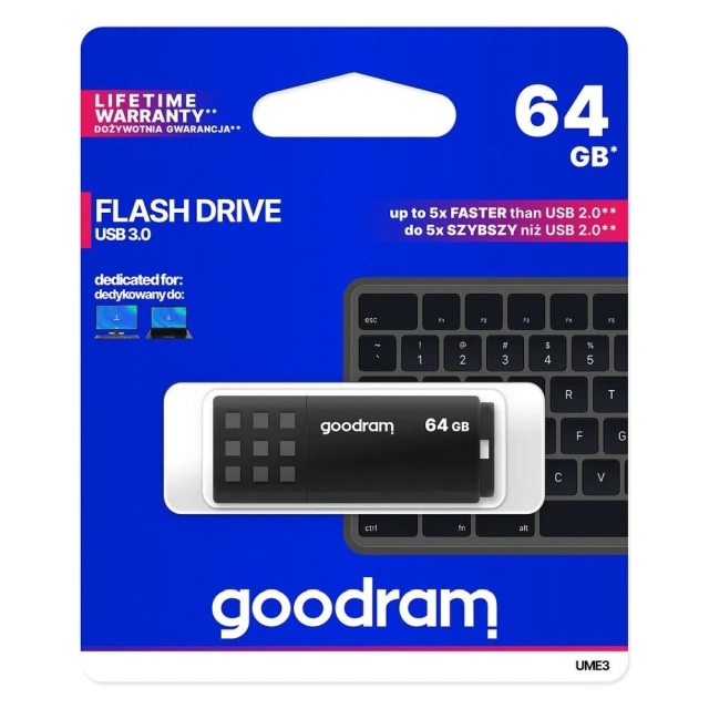 Přenosná paměťová karta GOODRAM UME3 64GB USB 3.2