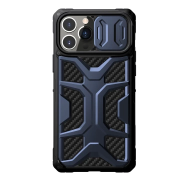 Nillkin Adventruer Case for iPhone 13 Pro armored case with camera cover blue