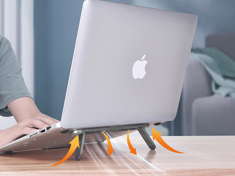 Підставка-тримач Oatsbasf mini laptop stand for notebook Grey
