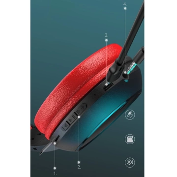 Бездротові Bluetooth-навушники WK Design black (M8 black)