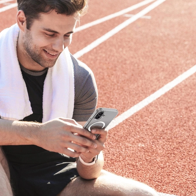 Etui MagSafe do iPhone 16 Dux Ducis Clin Mag Przezroczyste