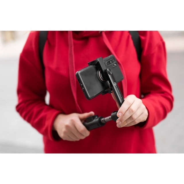 Selfie tyč Forcell F-GRIP S70M Statyw Bluetooth 70cm Pilot 360°