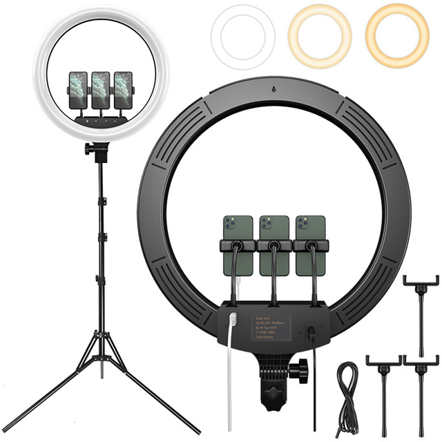 Foto lampa Kozmetický statív Alogy Ring M45 na fotenie makeupu