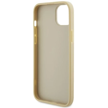 Etui Guess GUHCP15MPS4DGPD na iPhone 15 Plus 6,7" pevný obal Strass Metal Logo złoty/zlatý