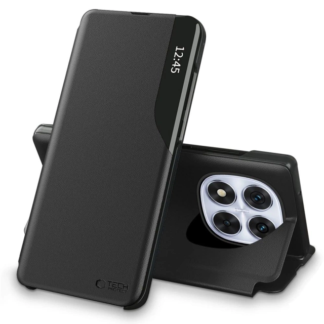 Etui Smart View do Redmi Note 14 Pro 5G / POCO X7 5G Czarny