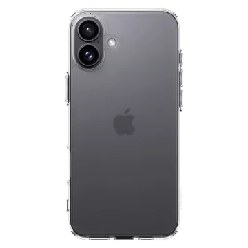 Etui + Szkło Spigen Ultra Hybrid do Apple iPhone 16 obudowa ochronna case na telefon Crystal Clear