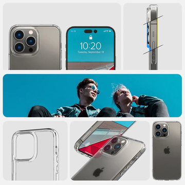 Чохол для Apple iPhone 14 Pro Spigen Ultra Hybrid Frost Clear