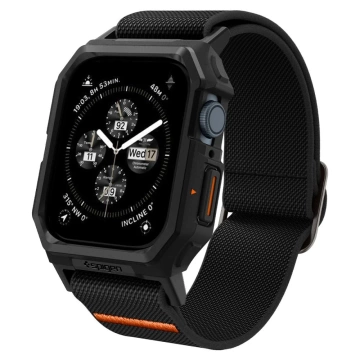 Pasek Spigen Lite Fit PRO do Apple Watch 4 / 5 / 6 / 7 / 8 / 9 / SE (44 / 45 MM) Matte Black