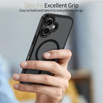 Etui Tech-Protect MagMat XT 4-set MagSafe do iPhone 17, czarny mat