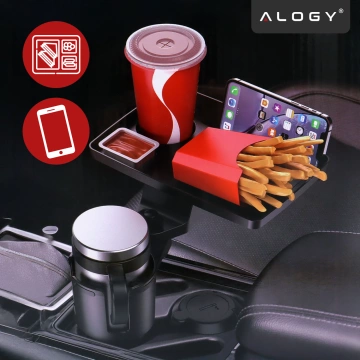 Handyhülle Wasserdichtes Gehäuse Alogy universal IPX8 bis 6,5 Schwarz