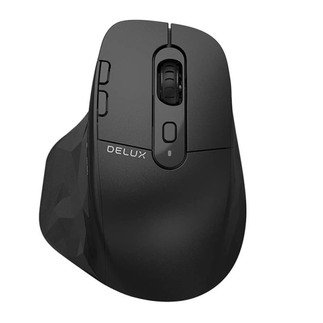 Bezdrôtová myš Delux M912DB 2,4G (čierna)