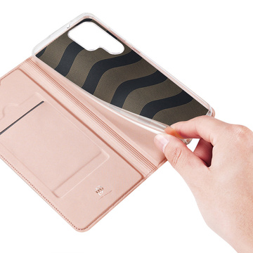 Захисний фліп-чохол Dux Ducis Skin Pro для Samsung Galaxy S22 Ultra Pink