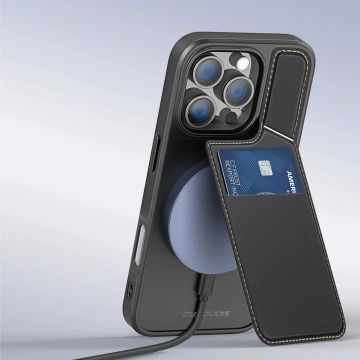 Чохол для iPhone 16 Pro Dux Ducis Rafi II Mag MagSafe з RFID чорний