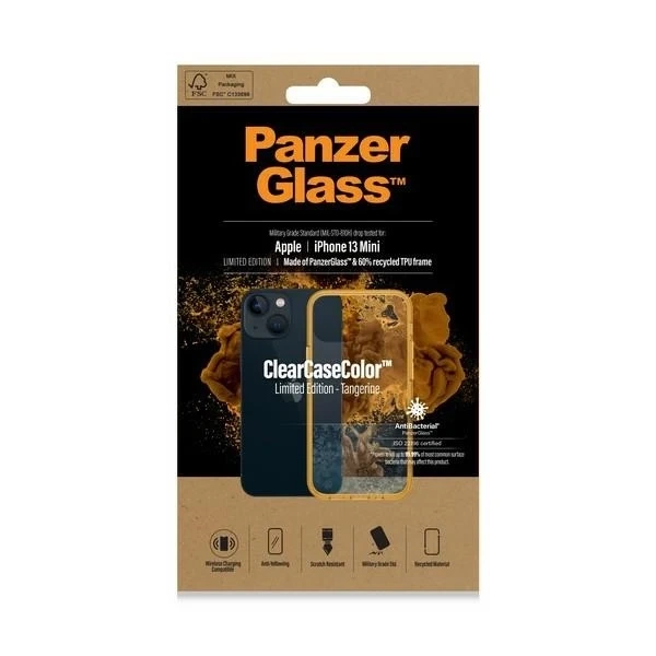 Etui do iPhone 13 mini PanzerGlass ClearCase Antibakteriell Militärqualität