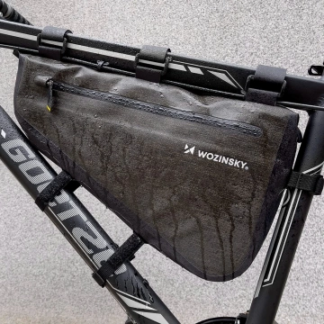 "Wozinsky bicycle frame bag 5 l gray (WBB15BK)"