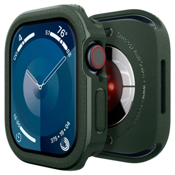 Чохол для Apple Watch 10 46 мм, Caseology Vault, Midnight Green, зелений