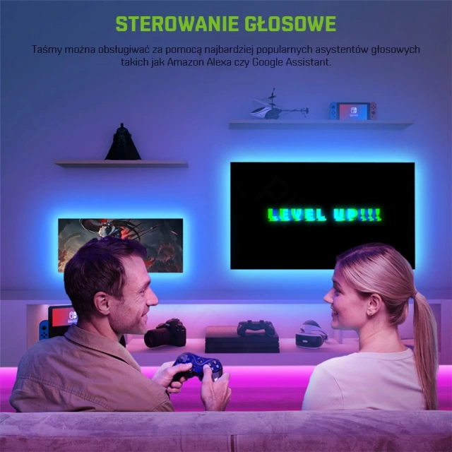 GOSUND Smart RGB SL3 LED pásik 10m