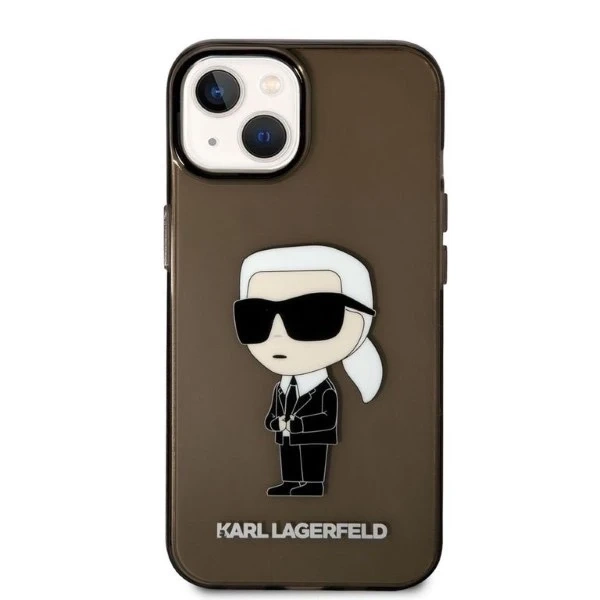 Etui Karl Lagerfeld KLHCP14MHNIKTCK pro iPhone 14 Plus 6,7" pevný obal Ikonik Karl Lagerfeld