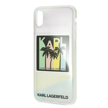 Karl Lagerfeld KLHCI65IRKD Pevné puzdro na iPhone Xs Max Kalifornia Dreams
