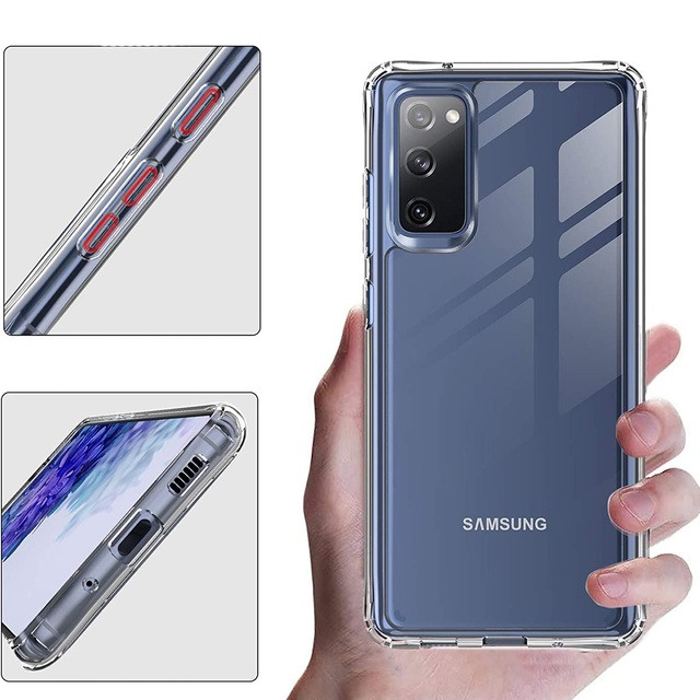 Alogy Hybrid Clear Case Schutzhülle für Samsung Galaxy S20 FE / S20 FE 5G Transparent
