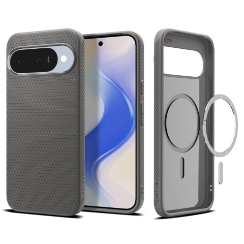 Etui Ochronne do Google Pixel 10 / 10 Pro Spigen Liquid Air Mag MagSafe Marble Grey