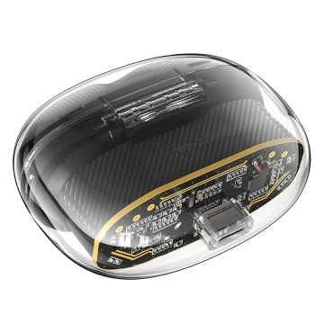 Бездротові Bluetooth-навушники HOCO EW54 TWS – чорні з зарядним кейсом