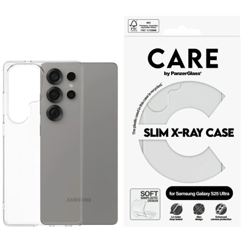 Pouzdro CARE pro Samsung Galaxy S25 Ultra od PanzerGlass Fashion X-Ray Transparent